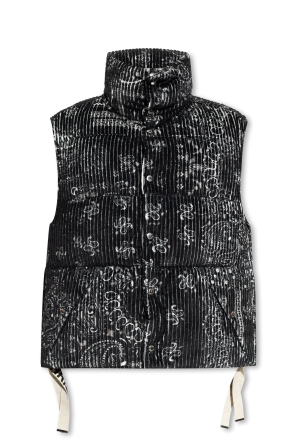 Quilted down vest od Khrisjoy