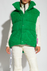 Khrisjoy GREEN Faux fur vest