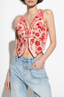 Etro MULTICOLOUR Vest with floral motif
