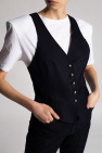Etro NAVY BLUE Vest with logo