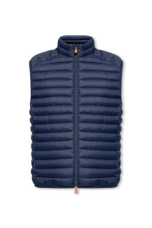 ‘adam’ quilted vest od golden goose hooded technical jacket with logo