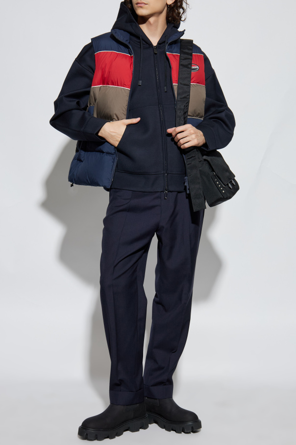 Emporio Armani Quilted gilet with logo patch