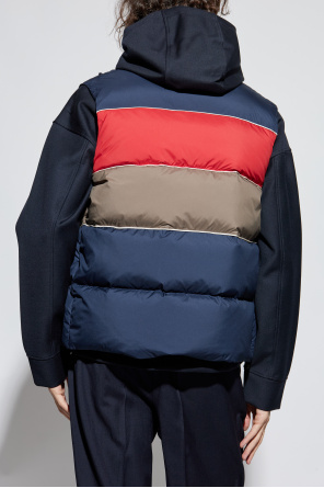 Emporio Armani Quilted gilet with logo patch