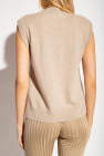Samsøe Samsøe beige ‘Nola’ cashmere vest