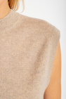 Samsøe Samsøe beige ‘Nola’ cashmere vest