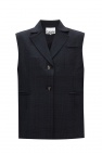 Ganni NAVY BLUE Patterned vest