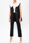 Ganni GREY Tie detail vest