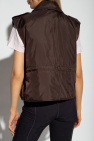 Ganni BROWN Reversible vest