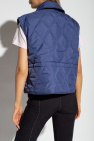 Ganni BROWN Reversible vest
