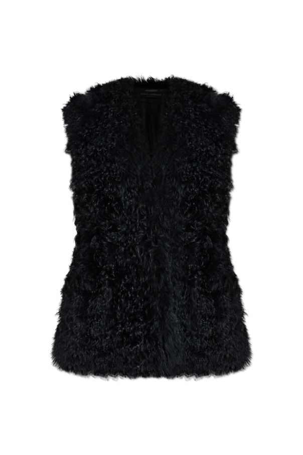 Faux fur vest, zdjęcie 1 Faux fur vest od Dolce & Gabbana