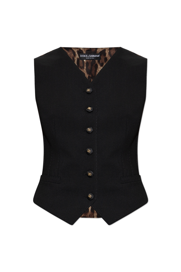 Dolce & Gabbana Waistcoat made of combined materials
