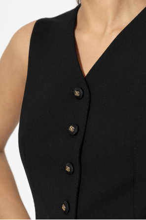 Dolce & Gabbana Waistcoat made of combined materials