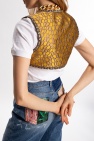Dolce & Gabbana Kids flower-embellished satin headband Patterned vest