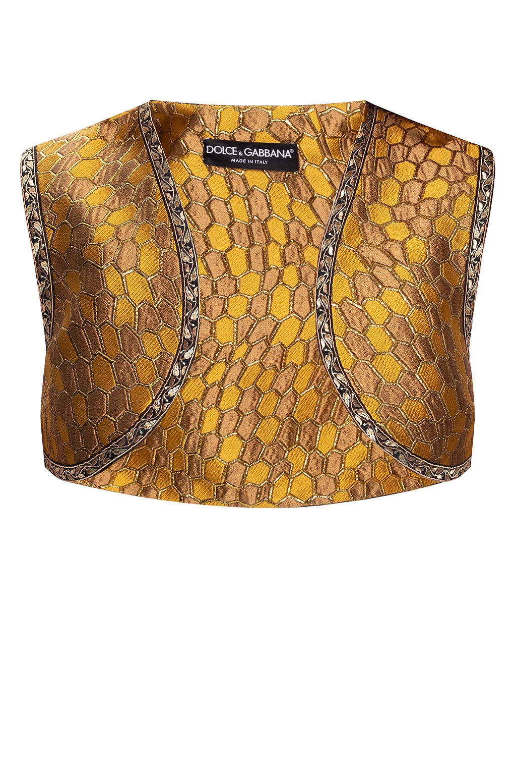 Вінтажна джинсова юбка dolce gabbana Patterned vest