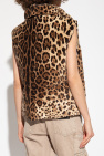 Dolce & Gabbana beige Vest with animal motif