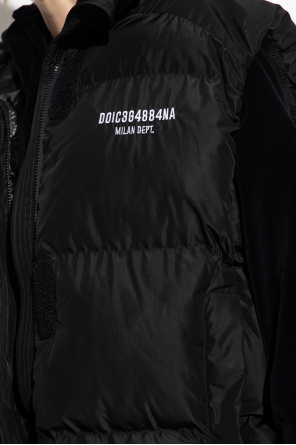 Dolce & Gabbana Logo-embroidered vest
