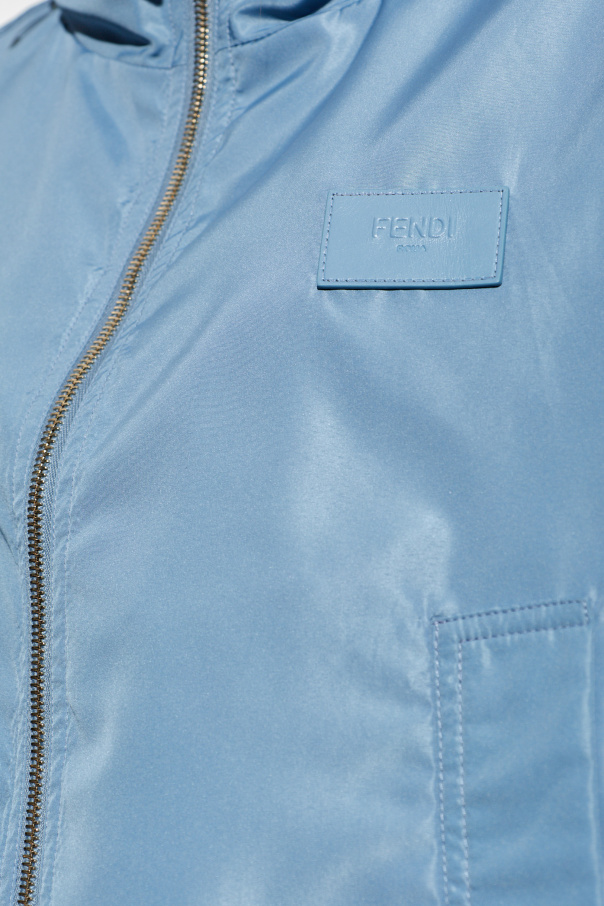 Fendi Chaqueta reversible con capucha