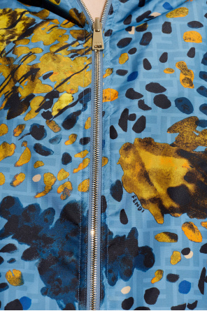 Fendi Chaqueta reversible con capucha