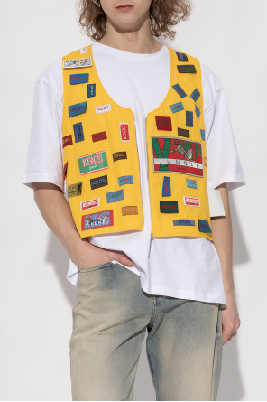 Kenzo Vest with patches