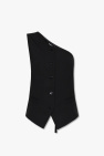 Acne Studios BLACK One-shoulder vest