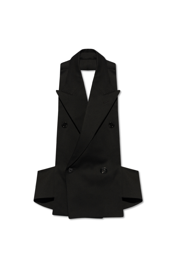 dolce gabbana suit Vest with open back