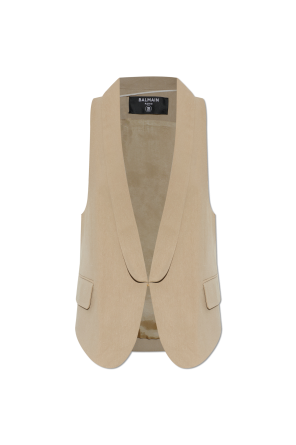 Asymmetrical vest