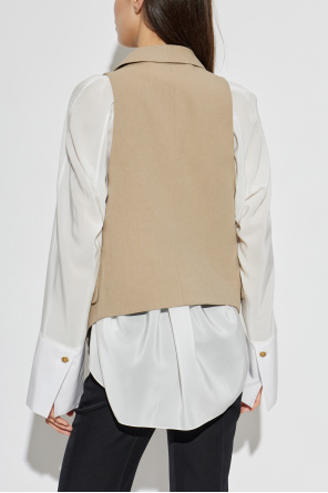 Balmain Asymmetrical vest