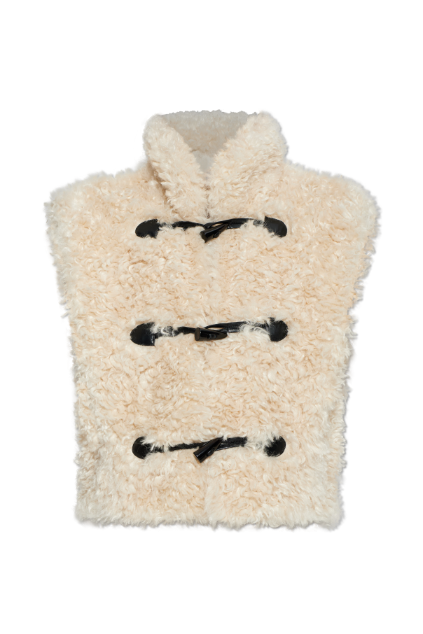 "Alisa" faux fur vest od Marant Etoile