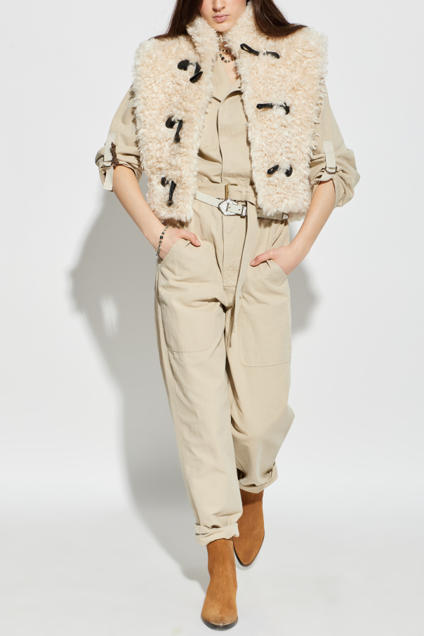 Marant Etoile 'Alisa' faux fur gilet