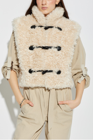 Marant Etoile 'Alisa' faux fur gilet