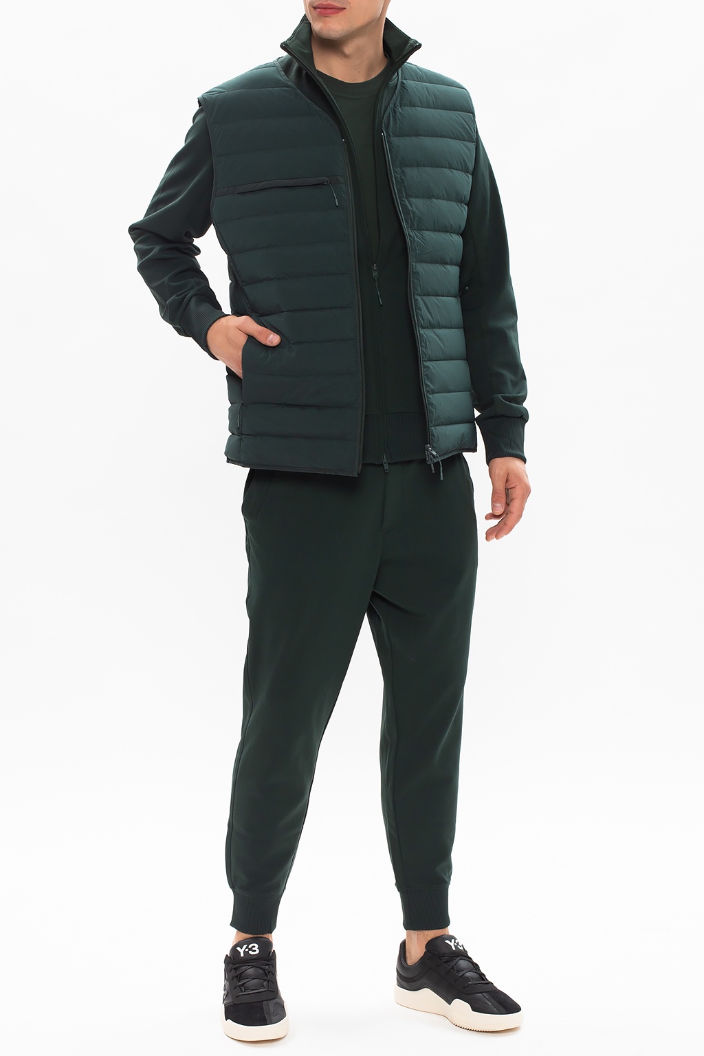 adidas Y-3 Quilted Pants - Green