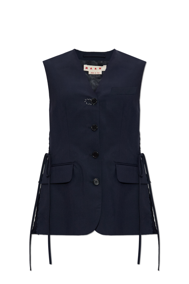 Marni Vest with a `vintage` effect