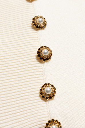 Dolce & Gabbana Pullover mit funkelnden Applikationen