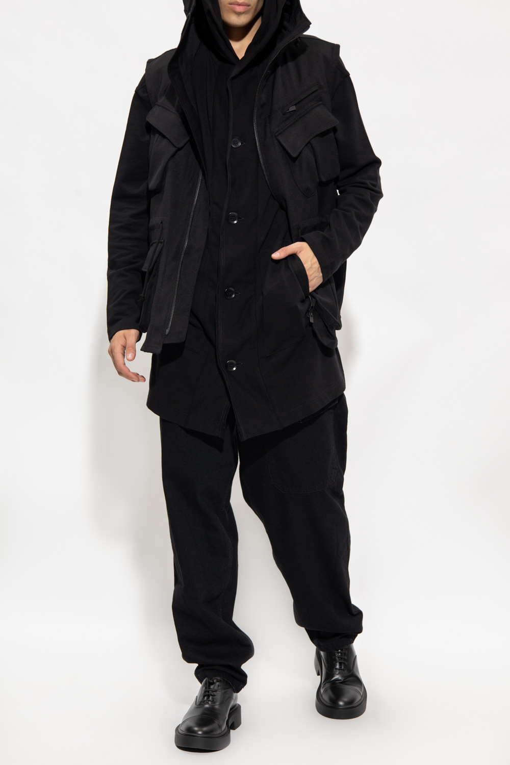 Yohji Yamamoto Hooded vest