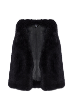 Lamb fur vest