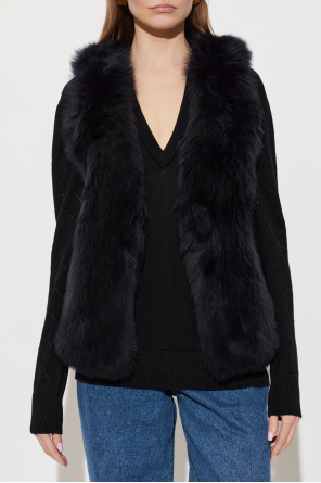 Balmain Lamb fur vest
