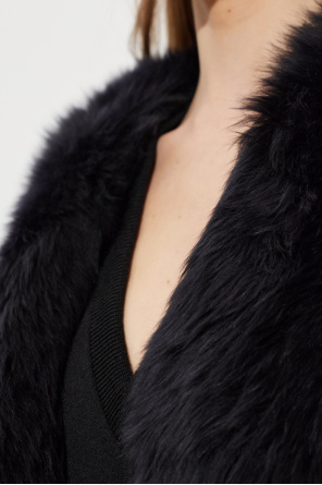 Balmain Lamb fur vest