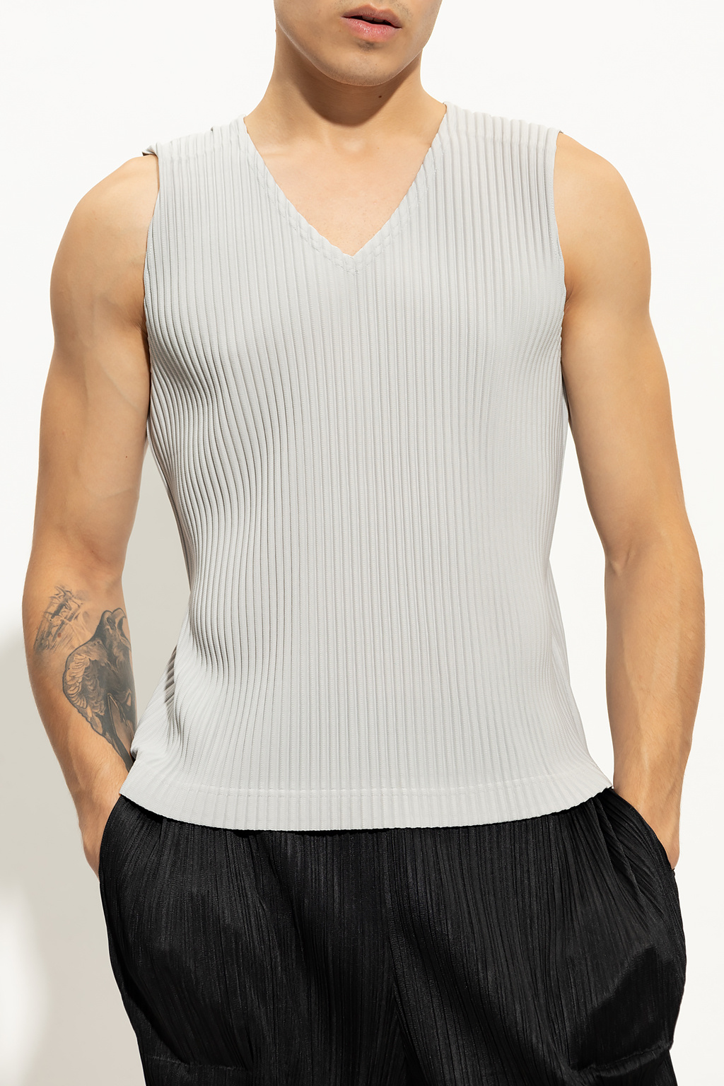 Issey Miyake Homme Plisse Pleated T-shirt