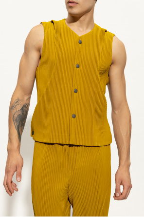 Issey Miyake Homme Plisse Pleated vest