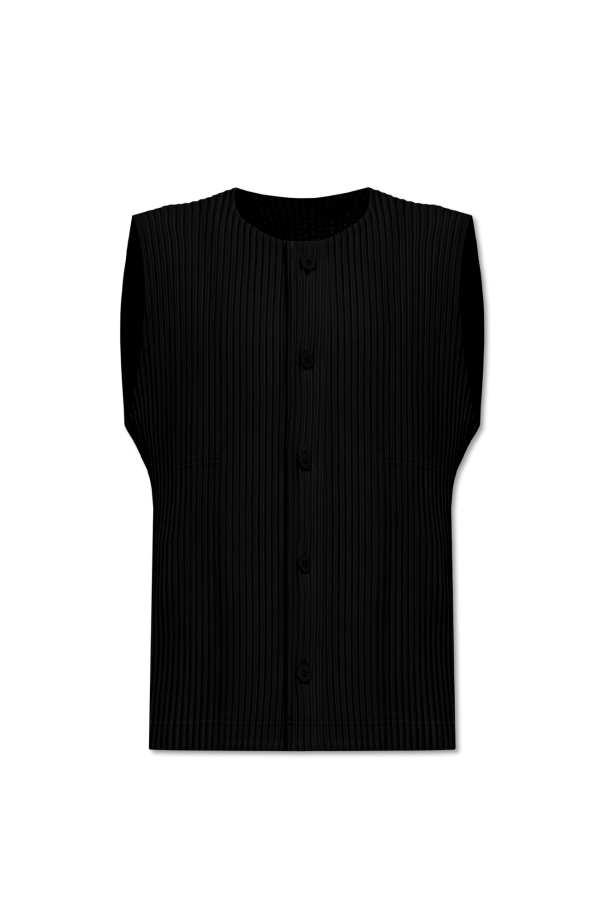 Issey Miyake Homme Plisse Pleated vest