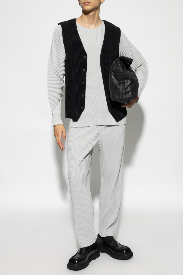 Homme Plisse Issey Miyake Pleated Waistcoat