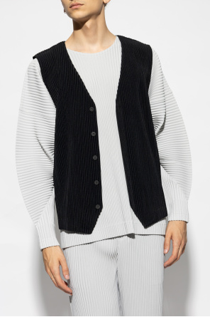 Homme Plisse Issey Miyake Pleated Waistcoat