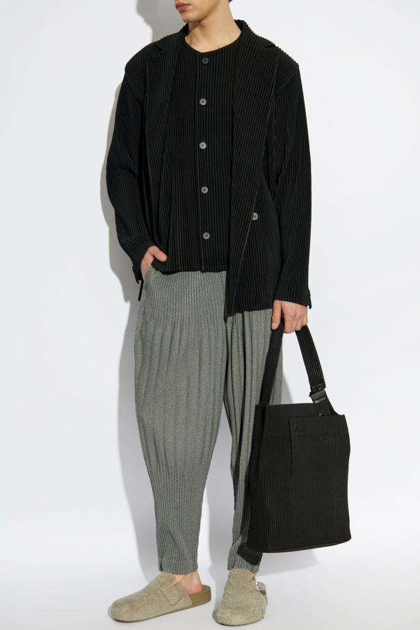 Homme Plissé Issey Miyake Plisowana kamizelka