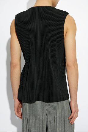Homme Plissé Issey Miyake Plisowana kamizelka