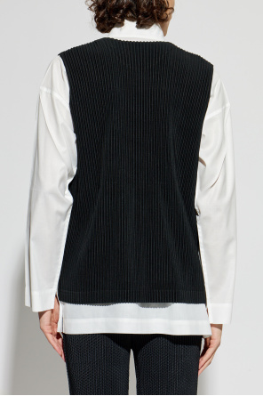 Homme Plissé Issey Miyake Chaleco plisado