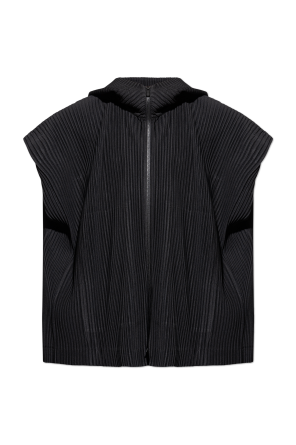 Pleated vest