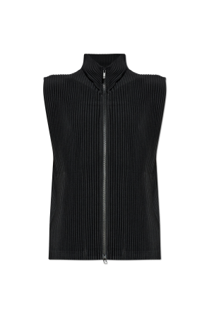 Pleated vest