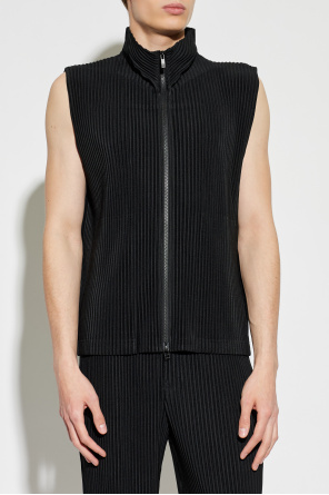 Homme Plissé Issey Miyake Chaleco plisado