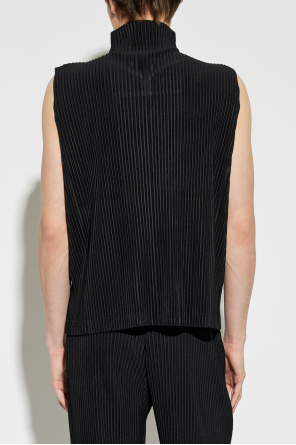Homme Plissé Issey Miyake Chaleco plisado