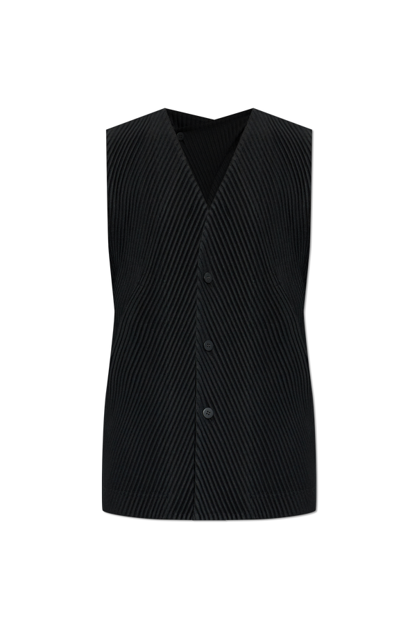 Homme Plissé Issey Miyake Pleated Vest by Homme Plissé Issey Miyake